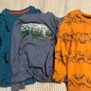 9 boys long sleeve shirts size 3T
